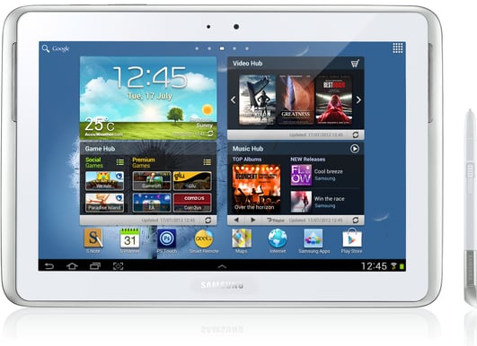Samsung Galaxy Note 10"Vit
