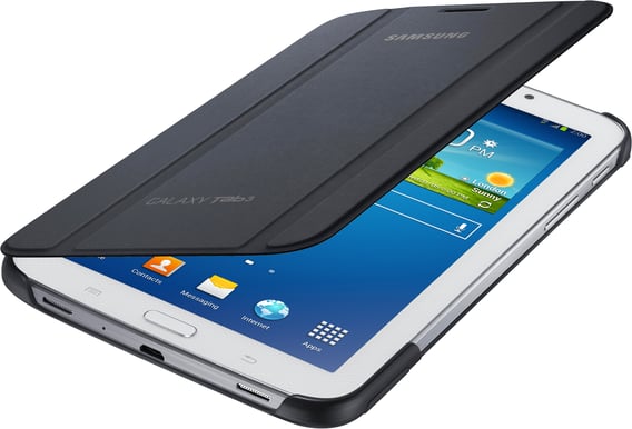 Samsung Galaxy Tab 3 7.0 Book Cover Case Grå