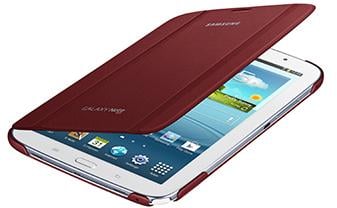 Samsung Galaxy Note 8,0 Book Cover Granat Röd