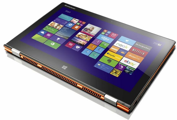 Lenovo Yoga 2 Pro - i5, 8GB, 256GB SSD, 13,3" QHD+, Orange