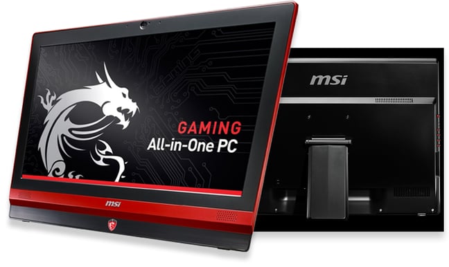 MSI AG240 2PE-002EU - 23,6", i7, 8GB, 1TB + 128GB SSD, GTX860M