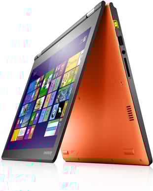 Lenovo Yoga 2 13 - i3, 4GB, 360° vridbar FullHD-skärm, Orange