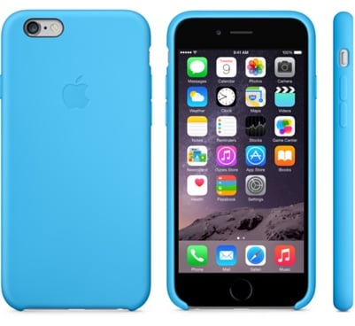 Apple iPhone 6 Silicone Case Blue