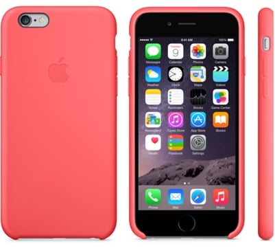 Apple iPhone 6 Silicone Case Pink