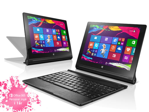 Lenovo Yoga Tablet 2-10 - med Windows 8.1 och Intel processor