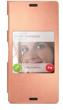 Sony Xperia Z3 Style Cover Koppar