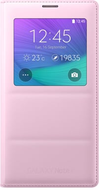 Samsung Galaxy Note 4 S View Cover Rosa