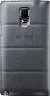 Samsung Galaxy Note 4 S View Cover Träkol