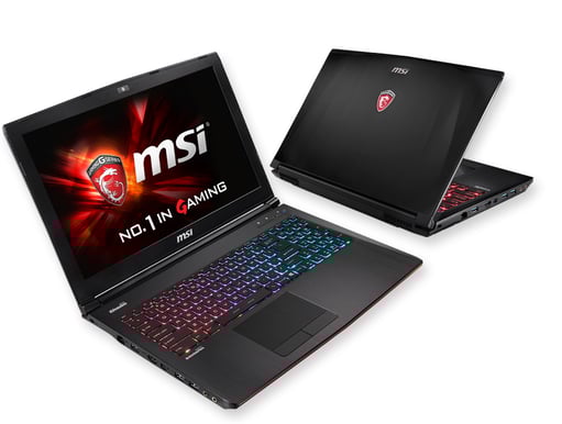 MSI GE62 2QE-034NE - 15,6", i7, 8GB, SSD+HDD samt GTX 965M och 4K-skärm
