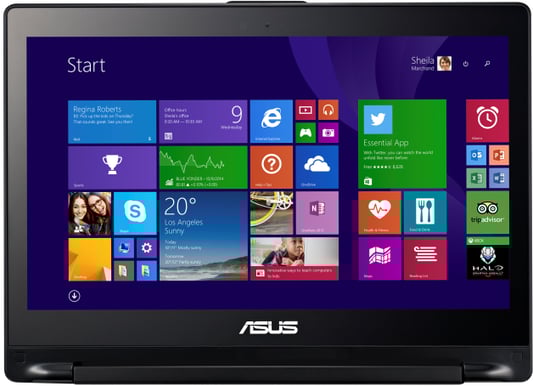ASUS Transformer Flip TP300LA - i7, 8GB, 128GB SSD, 13,3" 360° vridbar FullHD-skärm