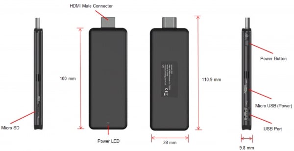 Intel Compute Stick 32GB Windows