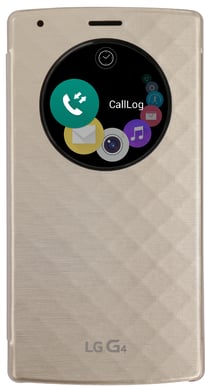 LG G4 QuickCircle Snap-on Case Gold