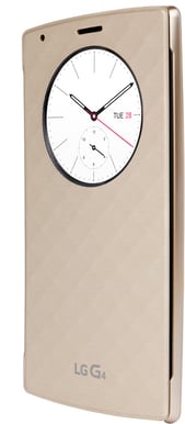 LG G4 QuickCircle Snap-on Case Gold