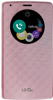 LG G4 QuickCircle Snap-on Case Pink