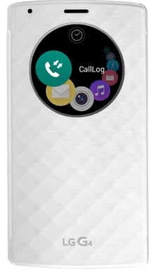 LG G4 QuickCircle Snap-on Case White