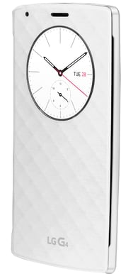 LG G4 QuickCircle Snap-on Case White