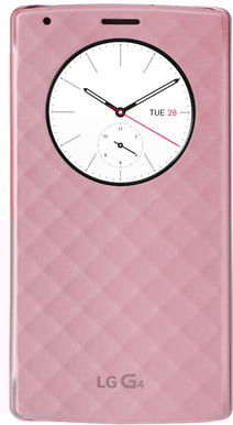 LG G4 QuickCircle Wireless Charge Cover Pink