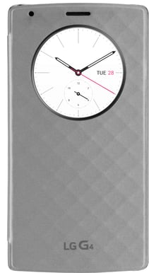 LG G4 QuickCircle Wireless Charge Cover Silver