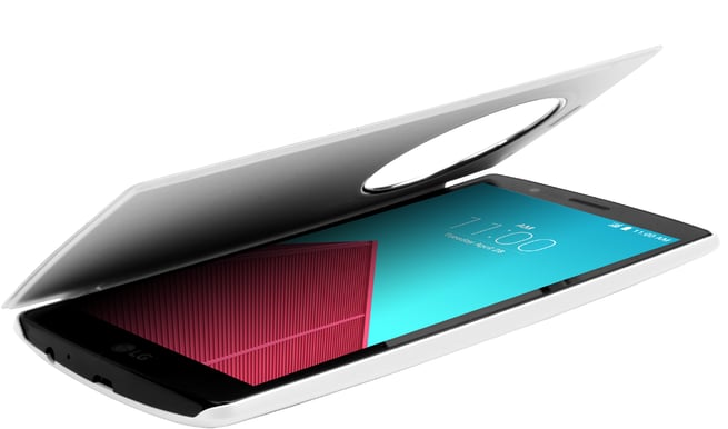 LG G4 QuickCircle Wireless Charge Cover White