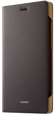 Huawei P8 Lite Flip Cover Brown