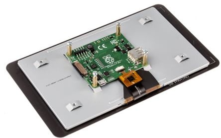 Raspberry Pi Touchskärm, 7", 800x480@60Hz