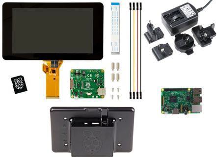 Raspberry Pi Premium Display Kit (Inkl Pi)