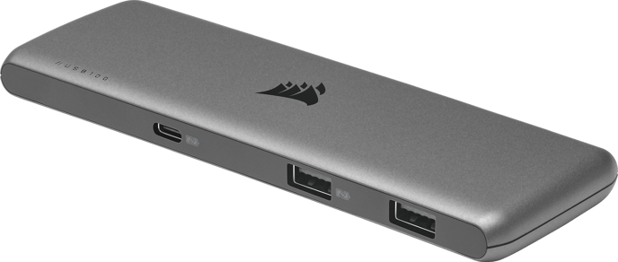 CORSAIR USB100 7-Port USB Type-C/USB Type-A Expansion Hub
