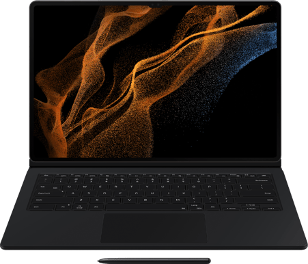 Samsung Galaxy Tab S8 Ultra Keyboard Book Cover