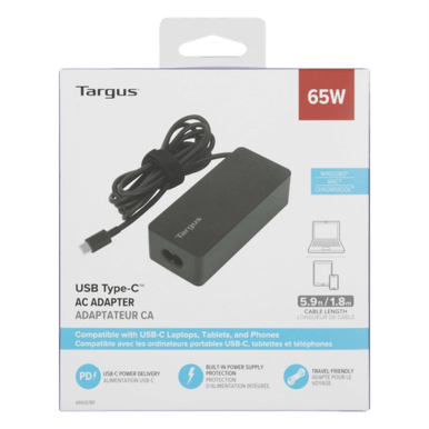 Targus USB-C 65W PD strömadapter