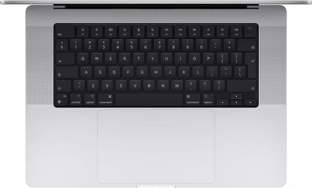 Apple MacBook Pro (2021) -  16,2" | M1 Pro | 32GB | 1TB | Silver