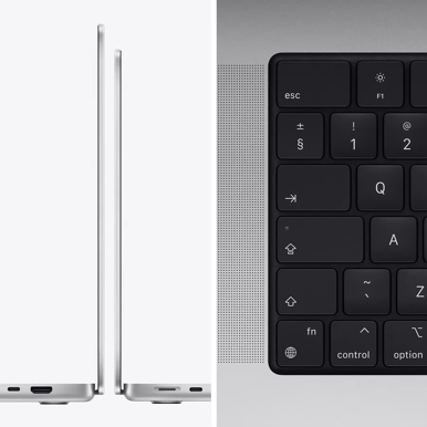 Apple MacBook Pro (2021) -  16,2" | M1 Pro | 32GB | 1TB | Silver