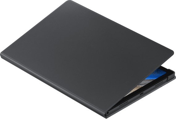 Samsung Galaxy Tab A8 Book Cover Mörkgrå
