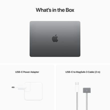 Apple MacBook Air (2022) - 13,6" | M2 | 8GB | 512GB | Rymdgrå