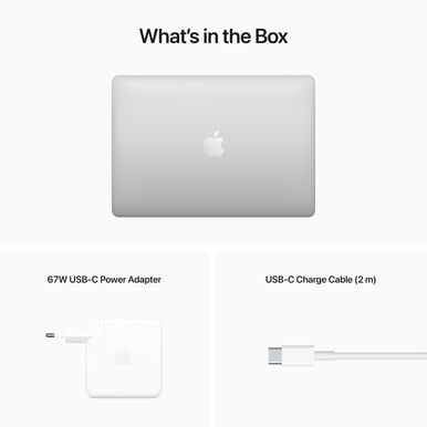 Apple MacBook Pro (2022) - 13,3" | M2 | 8GB | 512GB | Silver