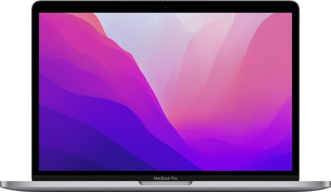 Apple MacBook Pro (2022) - 13,3" | M2 | 16GB | 512GB | Rymdgrå