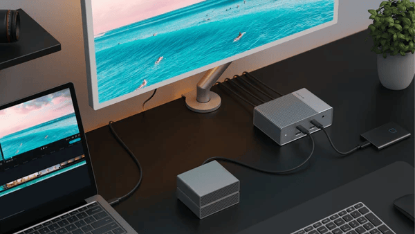 Hyperdrive USB-C Dockningsstation 15 portar