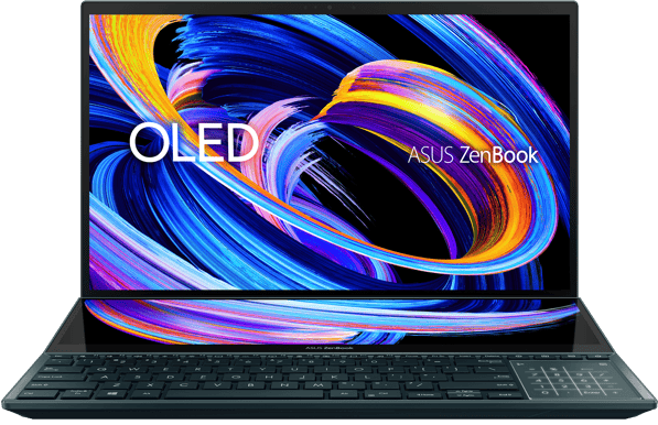 ASUS ZenBook Pro Duo 15 OLED UX582 - 15,6" | i9 | 32GB | 1TB | RTX 3070 Ti | 4K