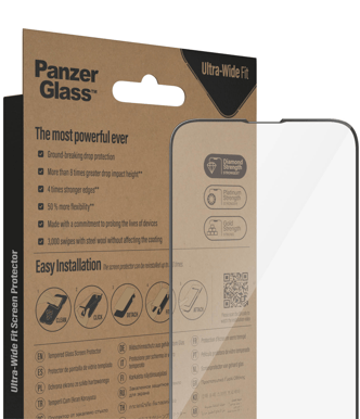 PanzerGlass iPhone 14 Ultra-Wide Fit w/Applicator