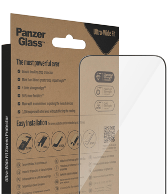 PanzerGlass iPhone 14 Pro Max Ultra-Wide Fit w/Applicator