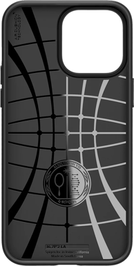 Spigen Liquid Air iPhone 14 Pro Max Mattsvart