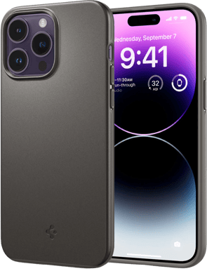 Spigen Thin Fit iPhone 14 Pro Grå