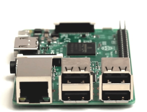Raspberry Pi 3B, Enkortsdator