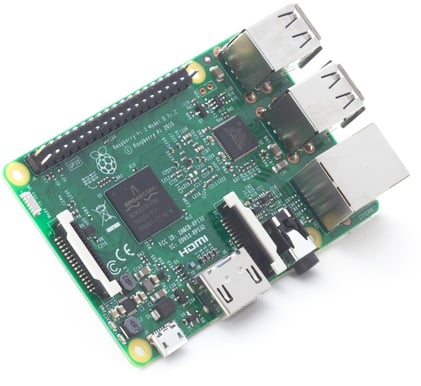 Raspberry Pi 3B, Enkortsdator