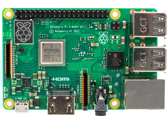 Raspberry Pi 3B+, Enkortsdator