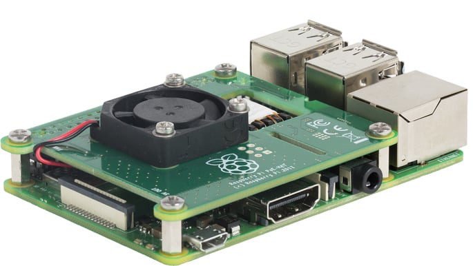 Raspberry Pi PoE-HAT (Passar RPi 3B+)