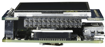 Adafruit PiTFT Mini, Pekskärm, 2.4", 320x240px