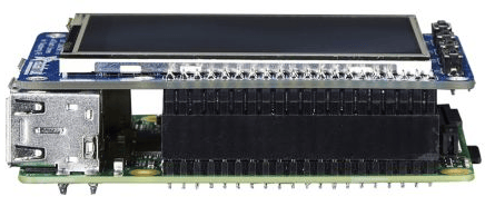 Adafruit PiTFT Plus, Pekskärm, 2.8", 320x240px