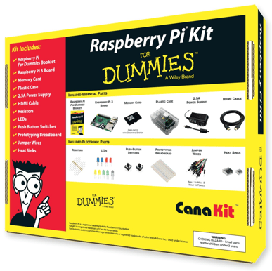 Raspberry Pi Kit for Dummies, Inkl Pi