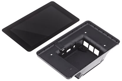 DesignSpark Touchskärm 7" 800x480@60Hz, Inkl Chassie, Svart