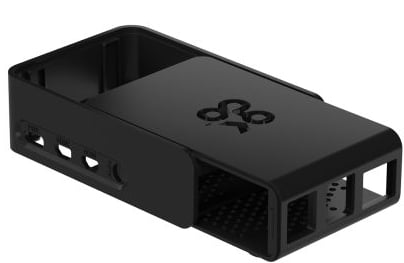 OKdo Raspberry Pi 4 Slide Case Black